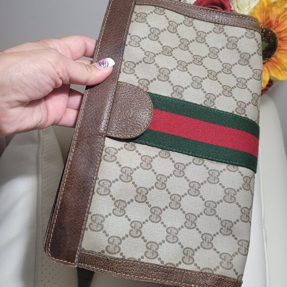 **SALE**GUCCI OPHIDIA CLUTCH HANDBAG - Picture 1 of 17